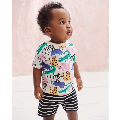 Baby T-Shirt & Short Set | Hanna Andersson
