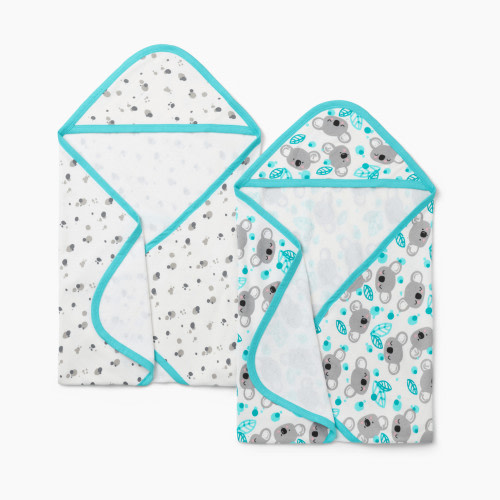 Small Story Towels 2 Pack - Koala Snuggles, 0-24