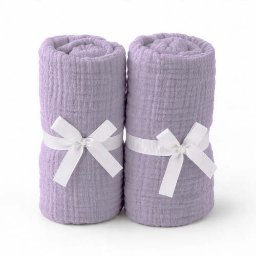 Breathable, Organic Cotton Sheets (2-pack) - Standard / Lavender