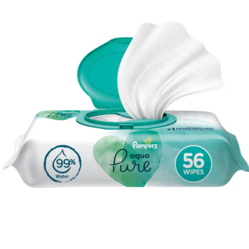 Pampers Aqua Pure Sensitive Baby Wipes - 560ct