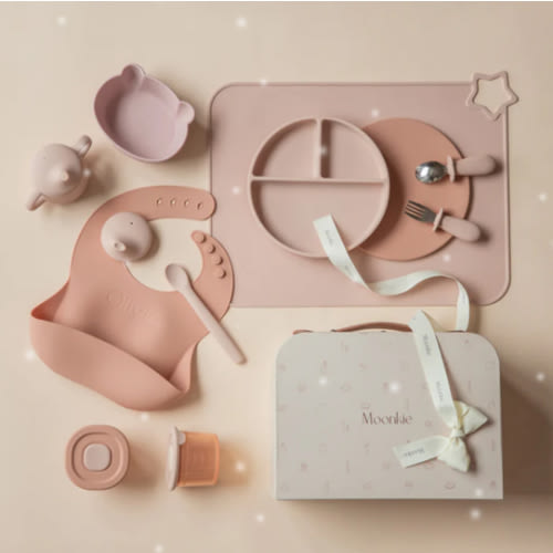 First Bites Gift Set (Blush/Muted)