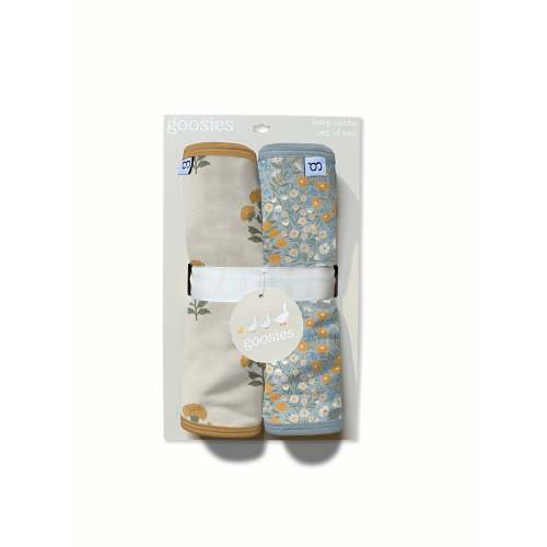Burp Cloth Set - Marigold Block Print – Goosies