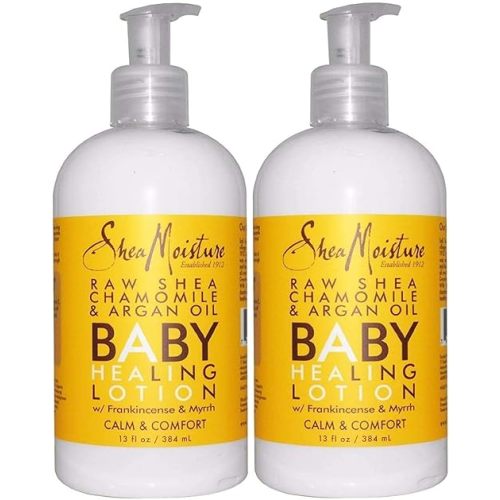 SheaMoisture Baby Healing Lotion Raw Shea Chamomile And Argan Oil - 13 Fl Oz