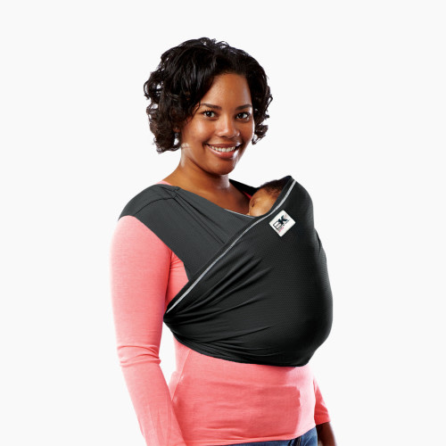 Baby K'tan Active Yoga Baby Carrier - Heather Black, S