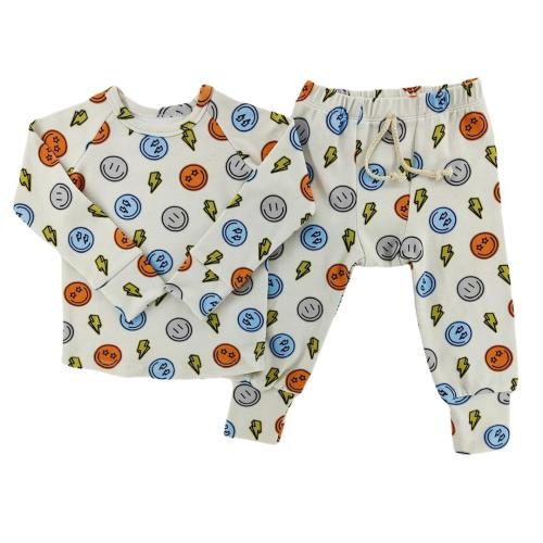 9-12m-Electric Smiley Lounge Set