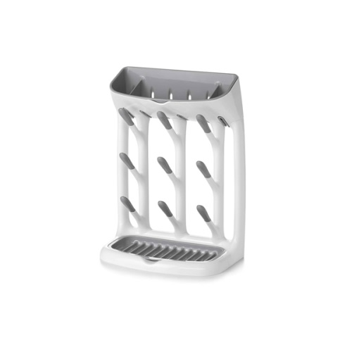 OXO Tot Space-Saving Bottle Drying Rack, Baby Bottle Organizer for Countertop