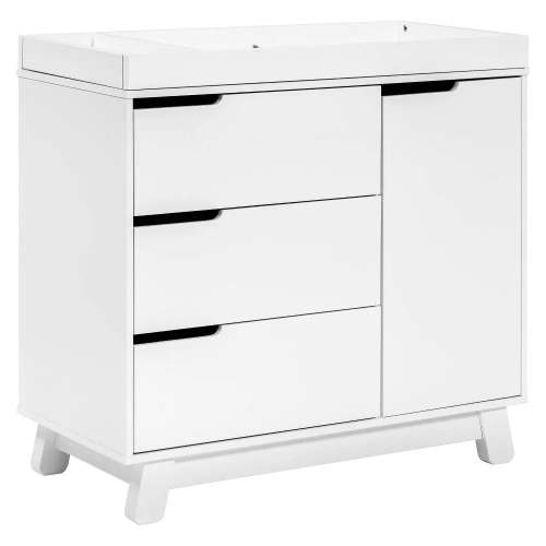 Babyletto Hudson 3 Drawer Changing Dresser - White