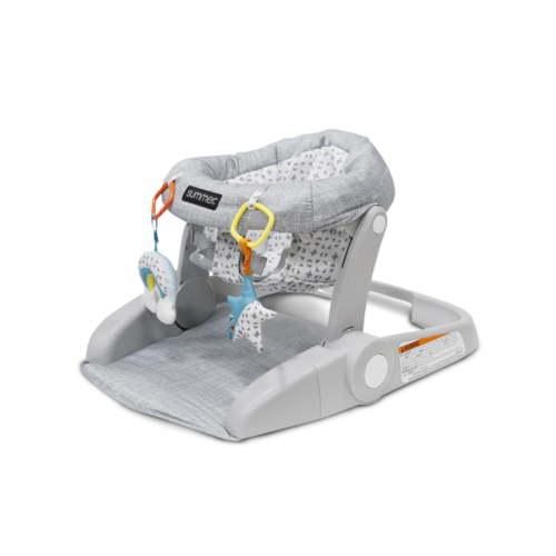 Summer by Ingenuity Learn-to-Sit 2-position Floor Seat – Heather Grey