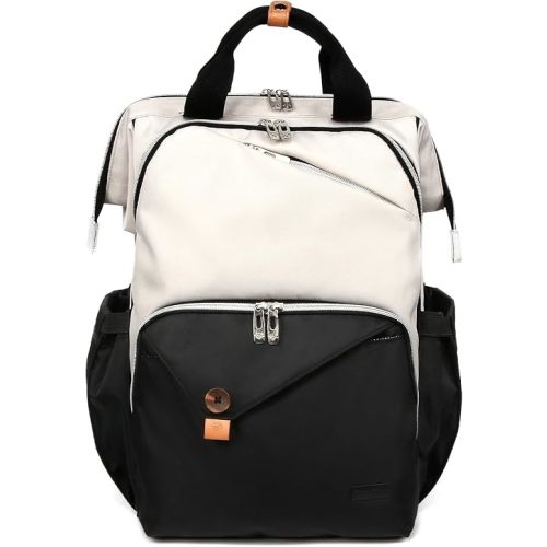 Hap Tim Baby Diaper Bag for Boys Girls, Large Backpack Diaper Bags with Double Compartments, Baby Registry Search Shower Gifts Stuff Newborn Must Haves(7340-BH)