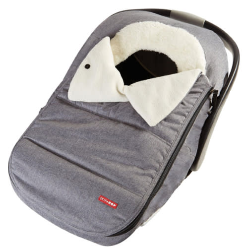 Skip Hop Winter Car Seat Cover, Stroll & Go, Heather Grey