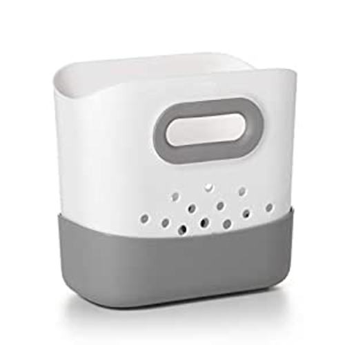 OXO Tot Stand Up Bath Toy Storage – Gray - Bath Stand Up Toy Bin - Gray
