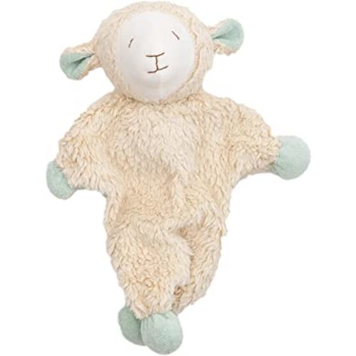 Organic Cotton Flat Sherpa Snuggle Sheep Toy Surf Spray, Size 13" Tall