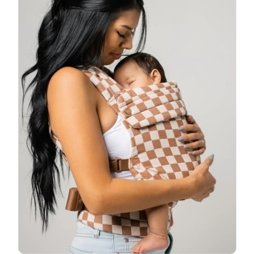 PREORDER-The Monarch Carrier - Mocha Check (estimated to ship by June – Mabē
