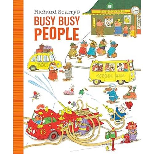 Richard Scarry's Busy Busy People (Richard Scarry's BUSY BUSY Board Books)