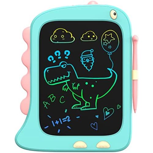 ORSEN LCD Writing Tablet Boy Toys, 8.5 Inch Doodle Board Drawing Pad Gifts for Kids, Toddlers Dinosaur Drawing Board Christmas Birthday Gifts, Drawing Tablets for Boys Girls 2 3 4 5 6 7 Years Old-Blue