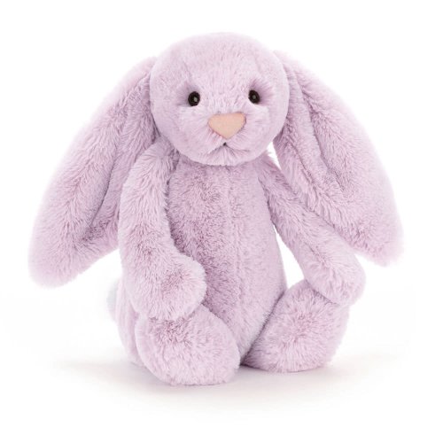 Bashful Lilac Bunny Original (Medium) - Blue Leaf Houston
