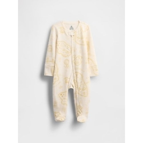 Baby First Favorites Organic Cotton Footed One-Piece | Gap