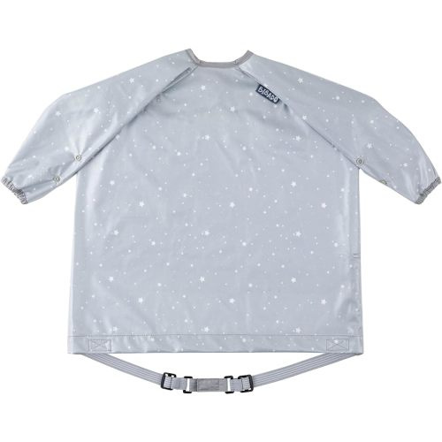 BIBaDO Mess Proof Baby Feeding Bibs, Long Sleeve Weaning Essential 6 to 36 Months Toddler Bib, Waterproof, Machine Washable