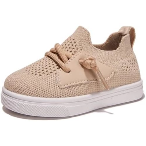 Newsonet Baby Shoes Boys Girls First Walking Breathable Non Slip Walker Sneakers Soft Sole 6 9 12 18 20 24 Months