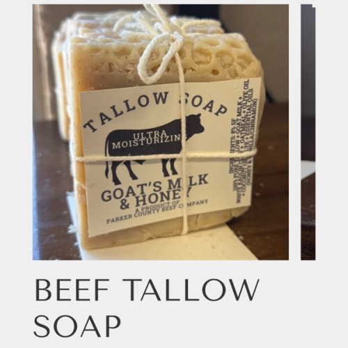 Beef Tallow Soap – Parker County Beef Company
