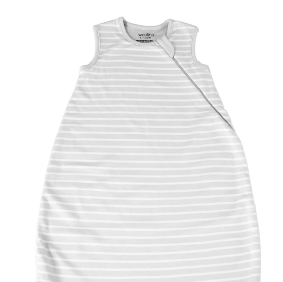 4 Season® Classic Baby Sleeping Bag, Merino Wool & Organic Cotton, Birch Gray
