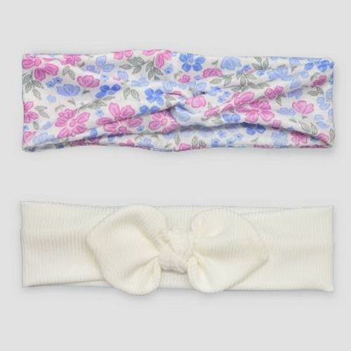 Carter's Just One You® Baby 2pk Floral Headwrap - 0-12m
