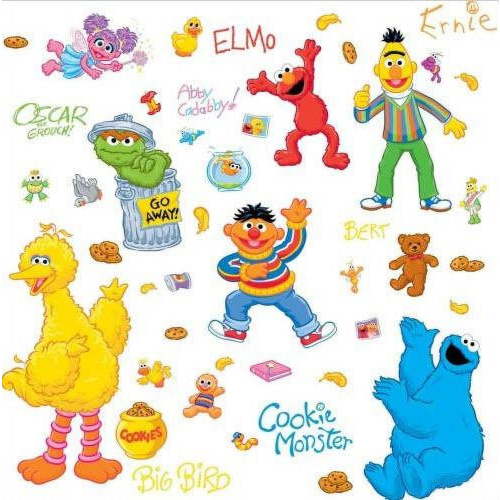 RoomMates Sesame Street Elmo Wall Decals