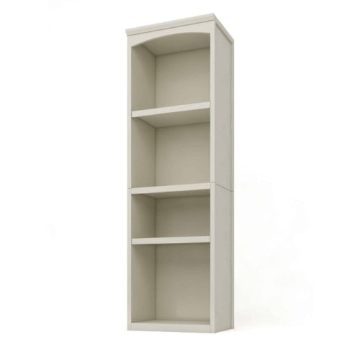 allen + roth Hartford 24-in W x 16-in D x 76-in H Antique White Solid Wood Closet Tower (With 3 Shelves) WSWS-WU1W at Lowes.com