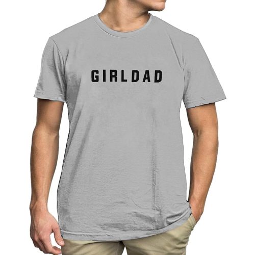 Girl Dad Shirt for Men Best T Shirt Gift for Daddy I Keep All My Father Jokes in A Dad-A-Base Shirt