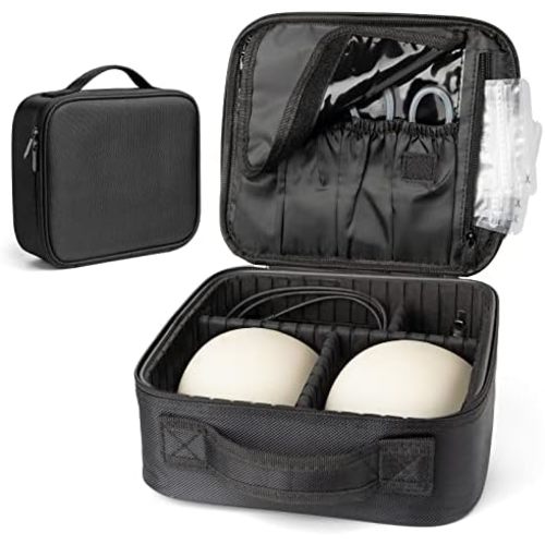 Wearable Breast Pump Bag, Hard Container Case Bag for Working Moms, Holds Pump Accessories