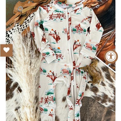 Old Faithful Double Zipper Pajamas