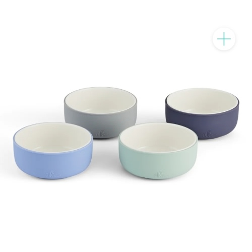 Porcelain Bowl with Silicone Sleeves