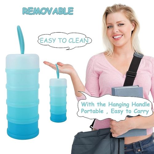 Blue Accmor Baby Formula Dispenser
