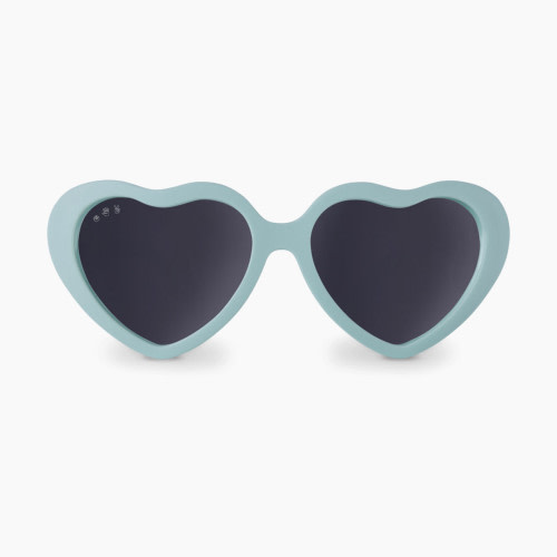 Roshambo Baby Heart Polarized Baby Shades - Aqua, 0-24 Months
