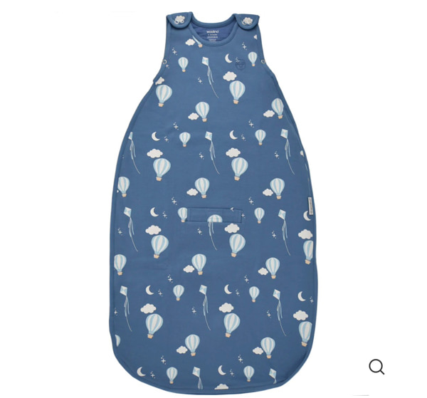 4 Season® Ultimate Baby Sleep Bag, Merino Wool & Organic Cotton, Hot Air Balloon