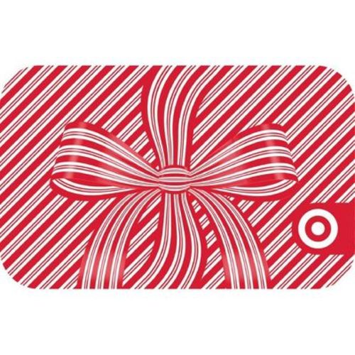 Peppermint Bow Target Giftcard $25