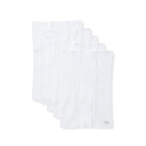Bee Essentials Extra Absorbent Organic Neutral Burp Cloths - Set of 5 | Burt's Bees Baby®