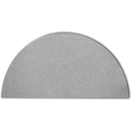 Autotech Park Precut Matte Black Arched Window Film Shade, Self Adhesive Static Cling, 30 inches Diameter