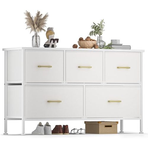 Dresser for Bedroom with 5 Drawers