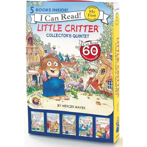 Little Critter Collector's Quintet: Critters Who Care, Going to the Firehouse, This Is My Town, Going to the Sea Park, To the Rescue (My First I Can Read)