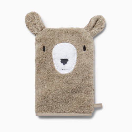 MORI Animal Towel Mitt - Bear, One Size