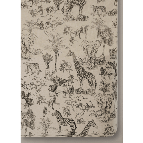 Vintage Safari Nursery - Crib Sheet