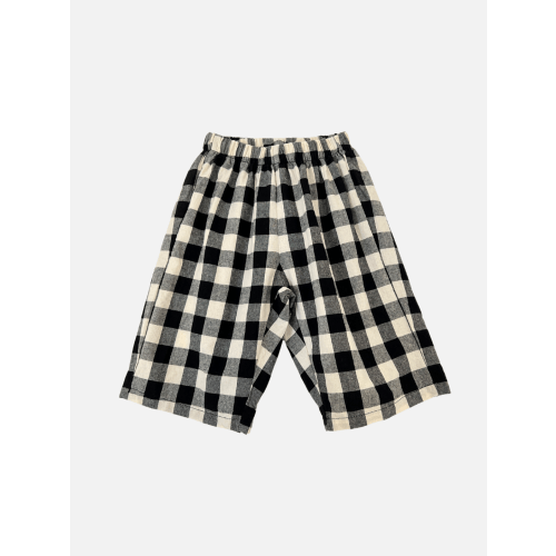 GINGHAM BABY PANTS