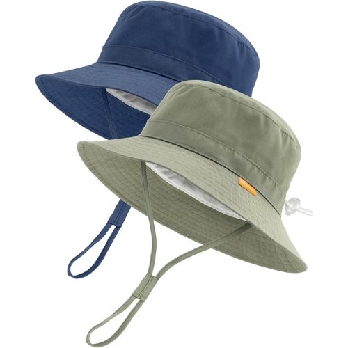 FURTALK Baby Sun Hat Toddler Boys Girls Bucket Hat for Kids 0-5 Years UPF 50+ Sun Protective Child Summer Beach Hats