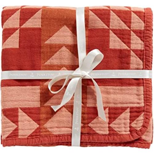 Pendleton Cotton Woven Baby Blanket Smith Rock Clay