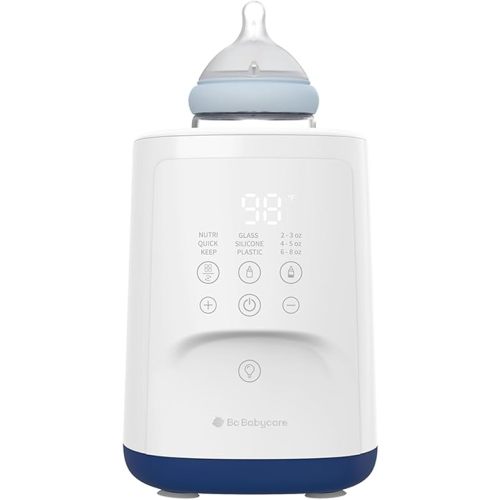 Bc Babycare Bottle Warmer,10-in-1 Fast Baby Milk Warmer with Smart Temperature Control, Rotating Heating, Bottle Warmers for All Bottles