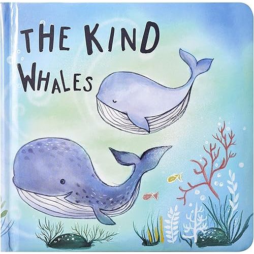 Kate & Milo The Kind Whales Board Book, Baby’s First Book About Kindness, Developmental and Learning Board Book for Babies and Toddlers Books, Gift for New and Expecting Parents, Ocean Animals