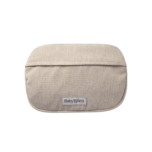 Pocket Pouch for Baby Carrier: Light beige - Woven Mélange