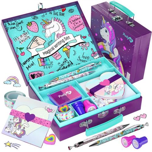 Pretty Me Unicorn Stationery Writing Kit- Craft Kit For Kids, Birthday Gifts For Girls