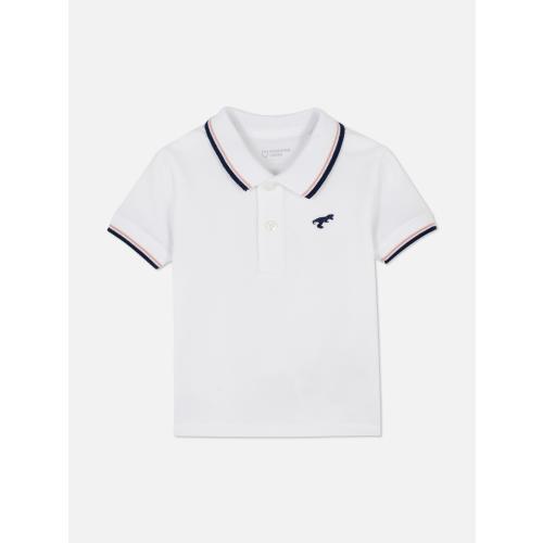 Embroidered Short Sleeve Polo